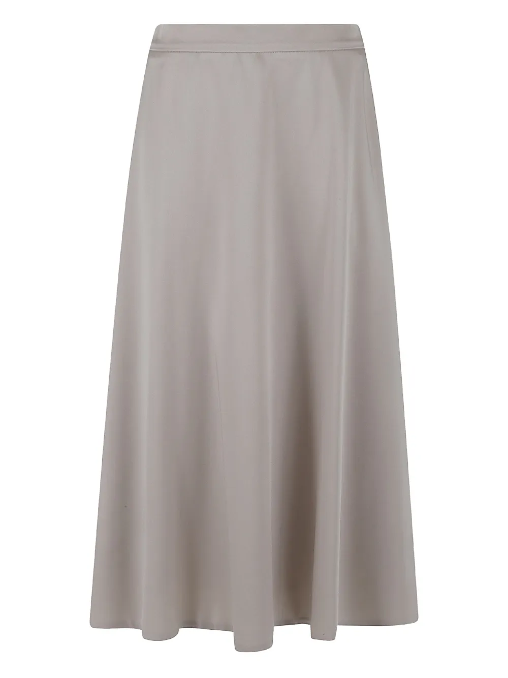 Brunello Cucinelli elasticated-waist midi skirt | Grey | Image 1
