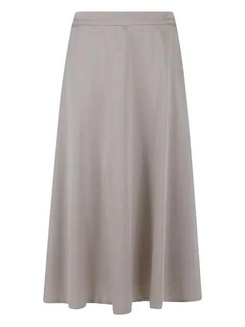 Brunello Cucinelli elasticated-waist midi skirt