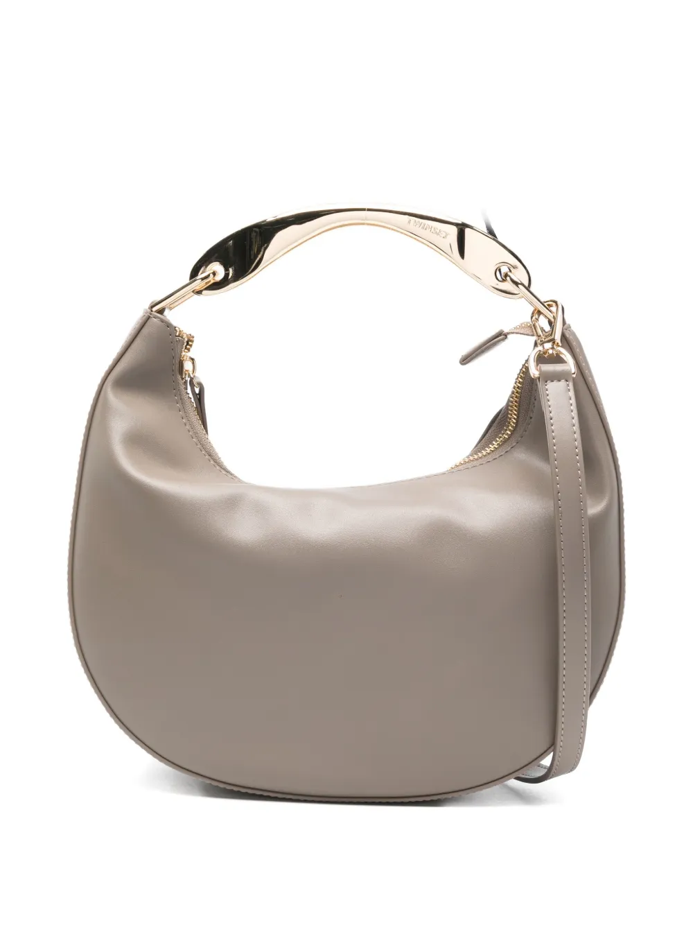 TWINSET metal-handle tote bag - Grigio