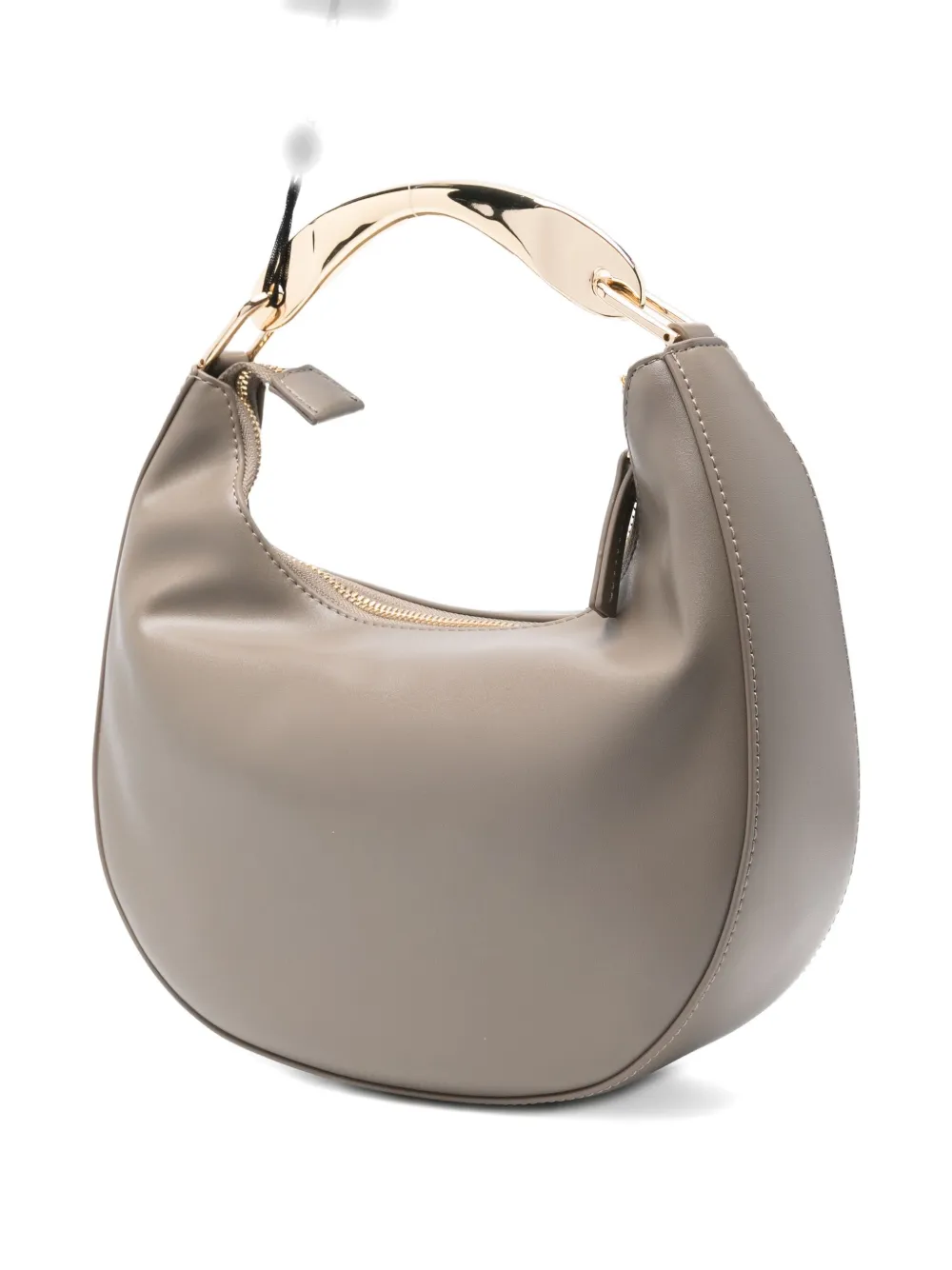 TWINSET metal-handle tote bag - Grijs