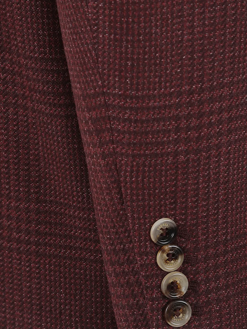 Brunello Cucinelli Geruite blazer Rood