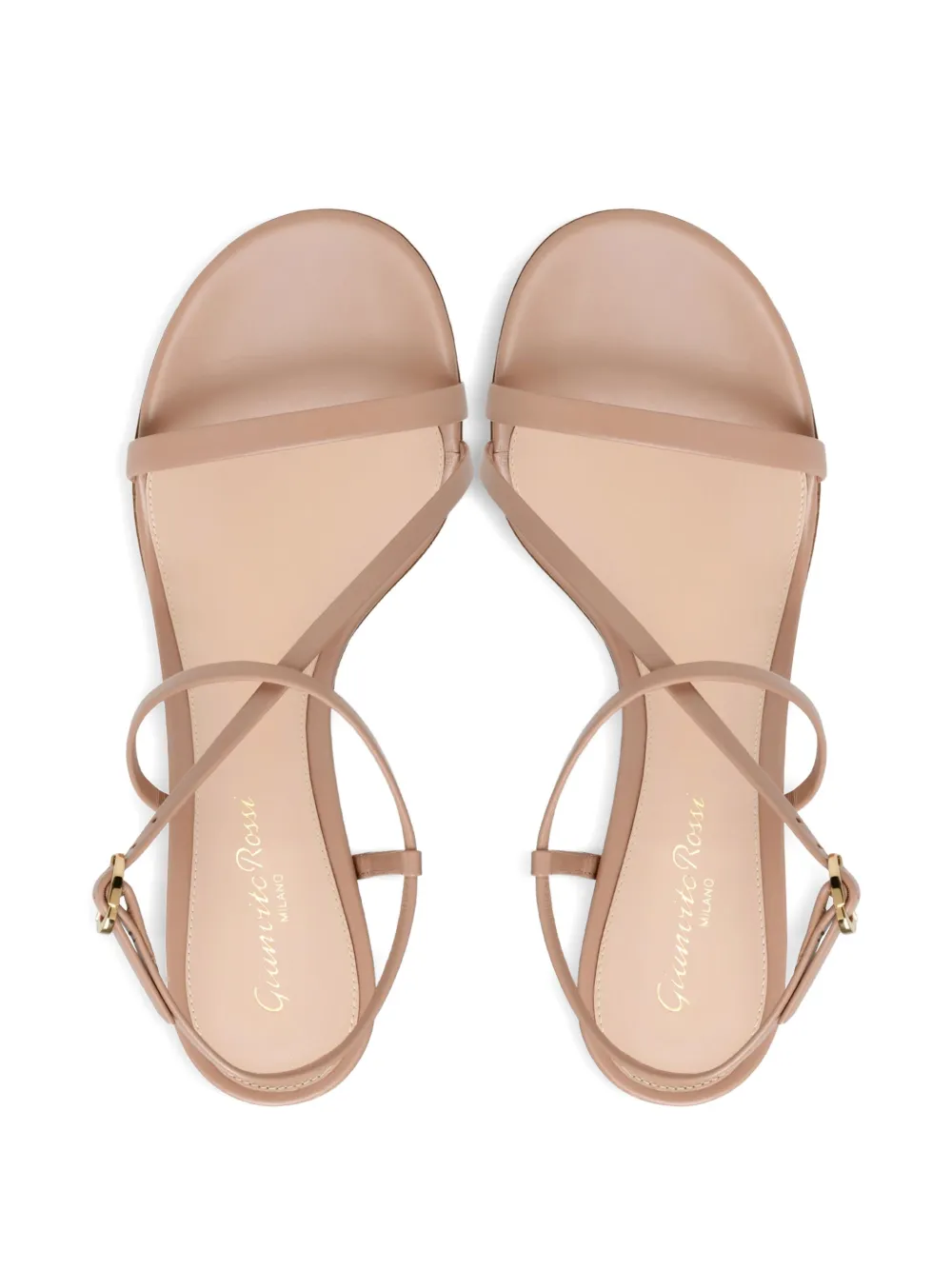 Gianvito Rossi Ascent Strappy Sandals In Neutral
