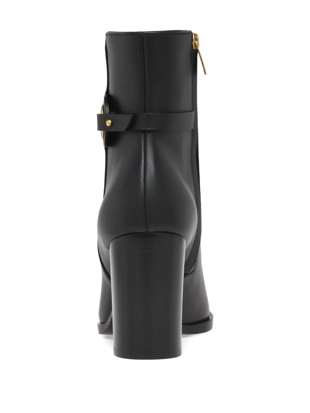 Gianvito Rossi Granada Buckle Boots In Animal Print