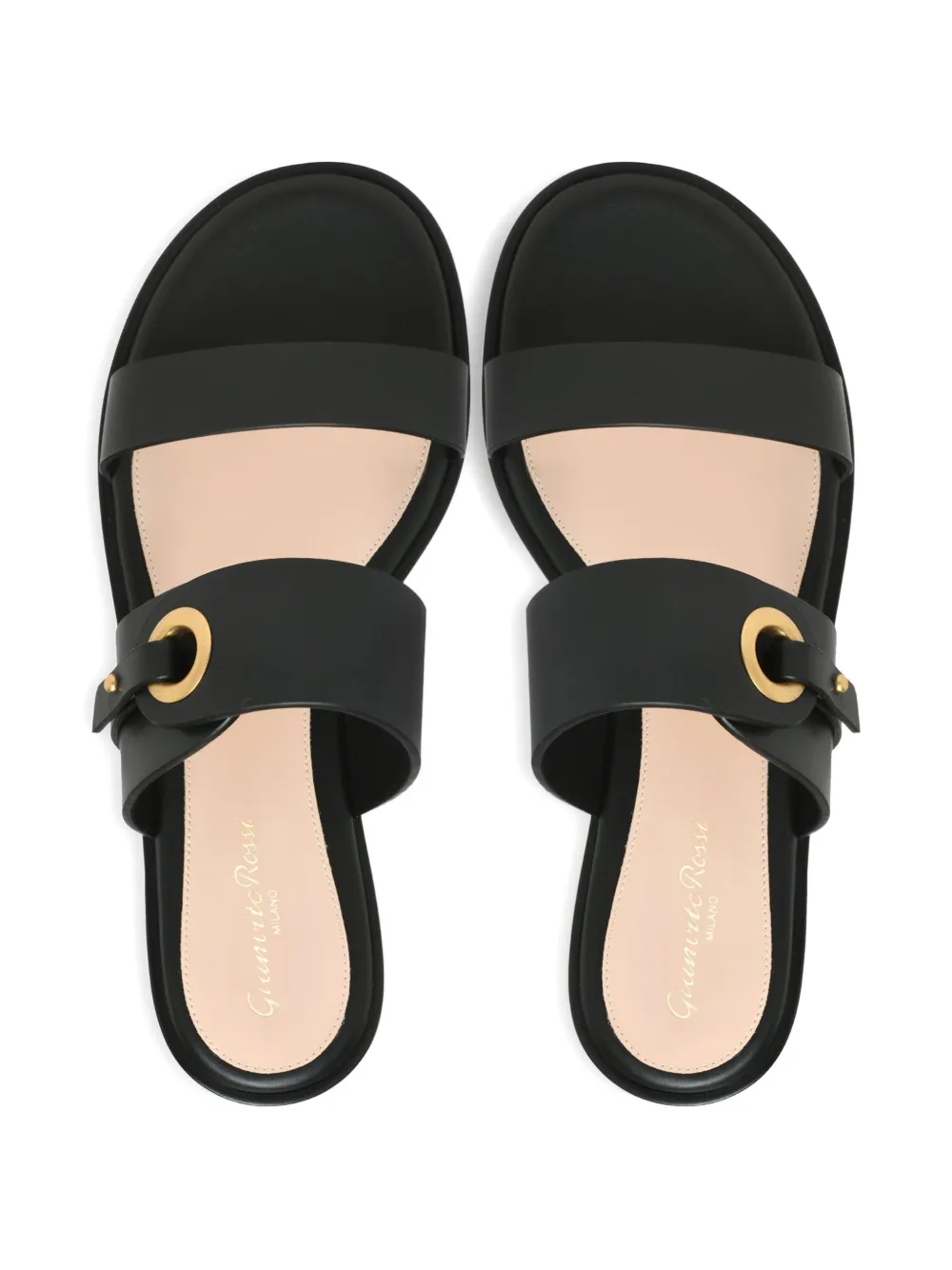 Gianvito Rossi Granada sandalen met bandje Zwart