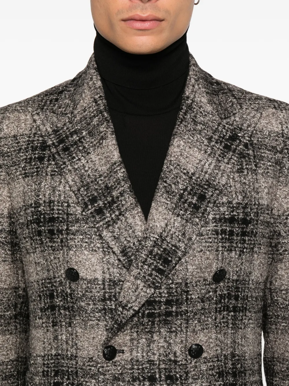 Tagliatore Blazer met dubbele rij knopen Bruin