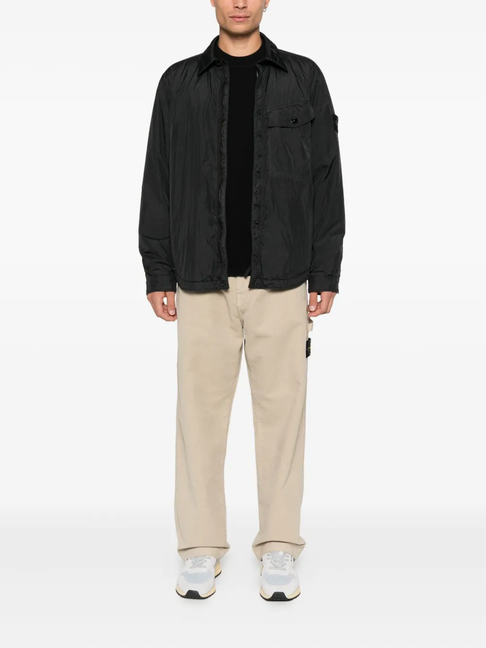 Stone Island flap-pocket jacket | Shirt Jackets | Image 2
