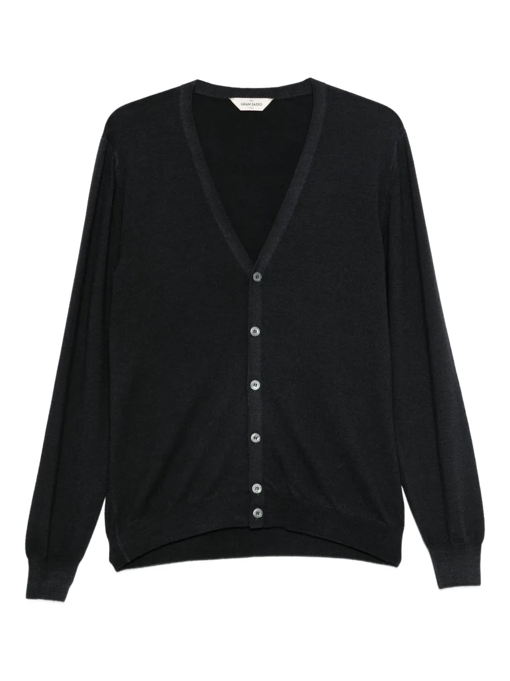 Gran Sasso cárdigan con botones y cuello en V | gris | Image 1