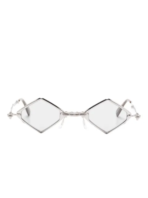 Kuboraum H80 geometric-frame sunglasses