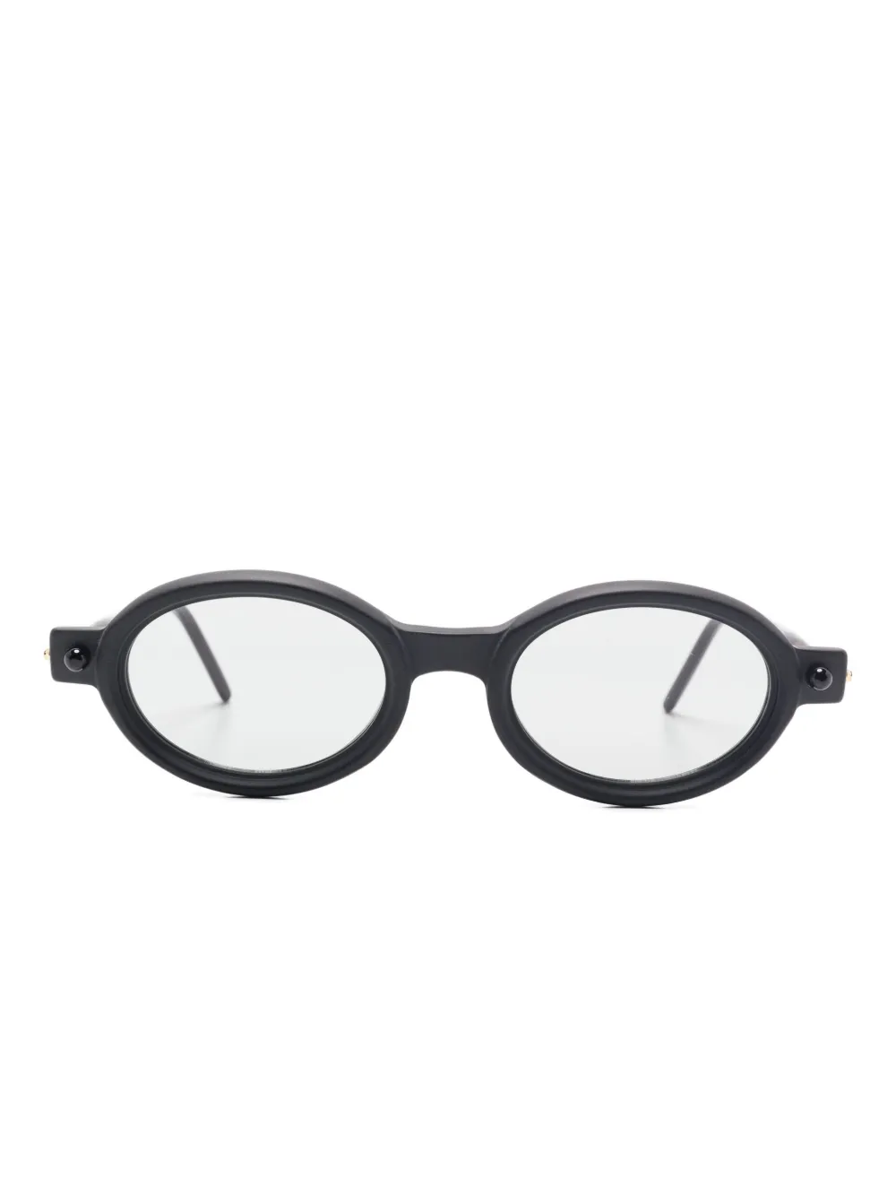 Kuboraum round-frame glasses | Black | Image 1