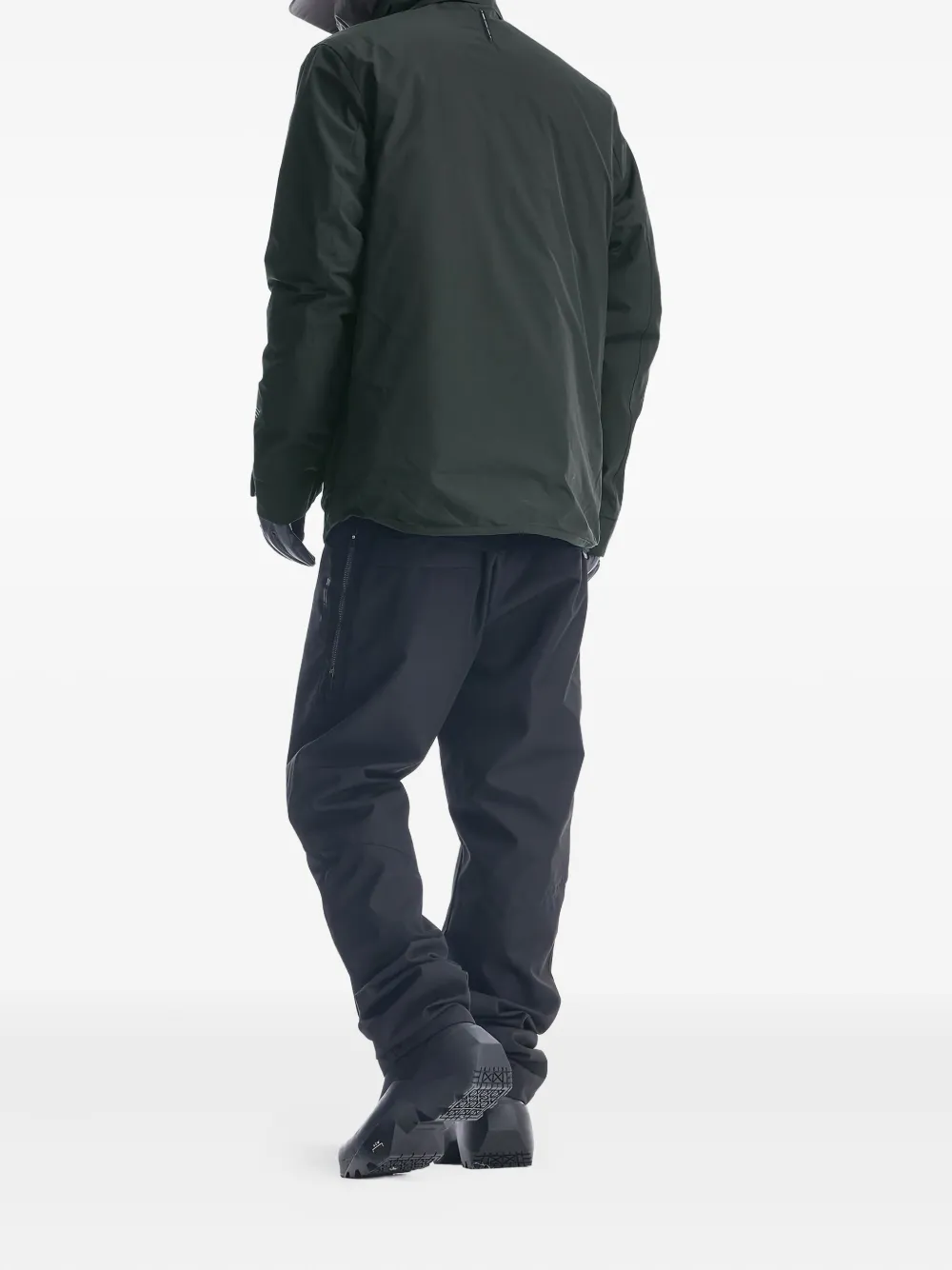 Krakatau Elmag jack met opgestikte zakken Groen