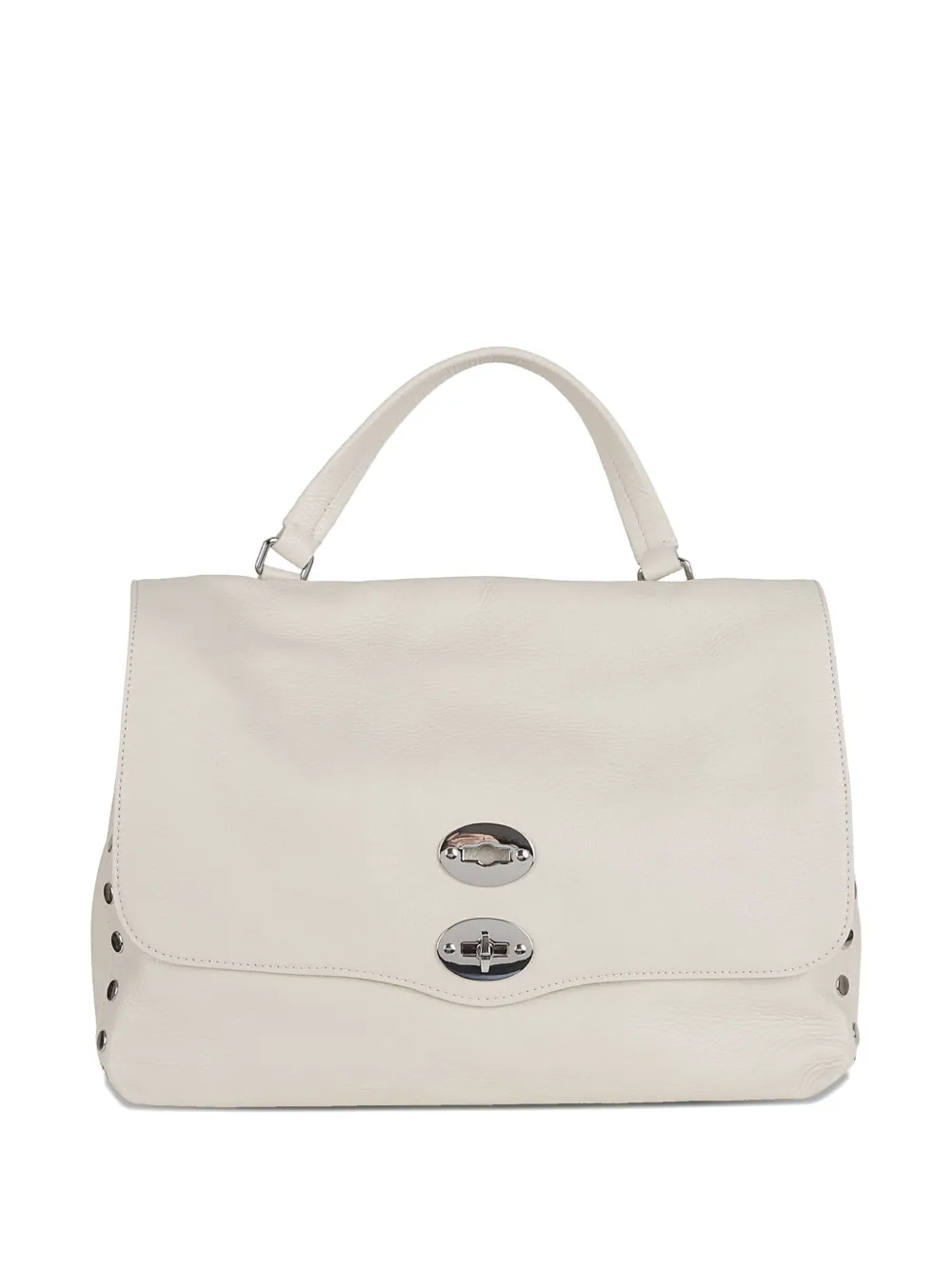 Zanellato Turn-lock-fastening Medium Tote Bag In White