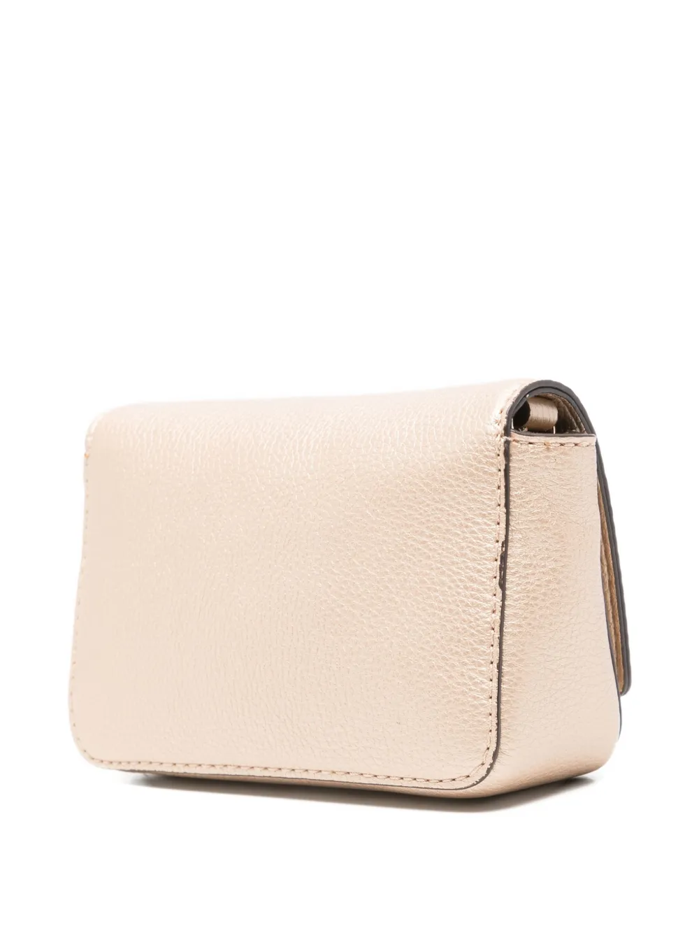 Liu •jo Logo-lettering Crossbody Bag In Neutral
