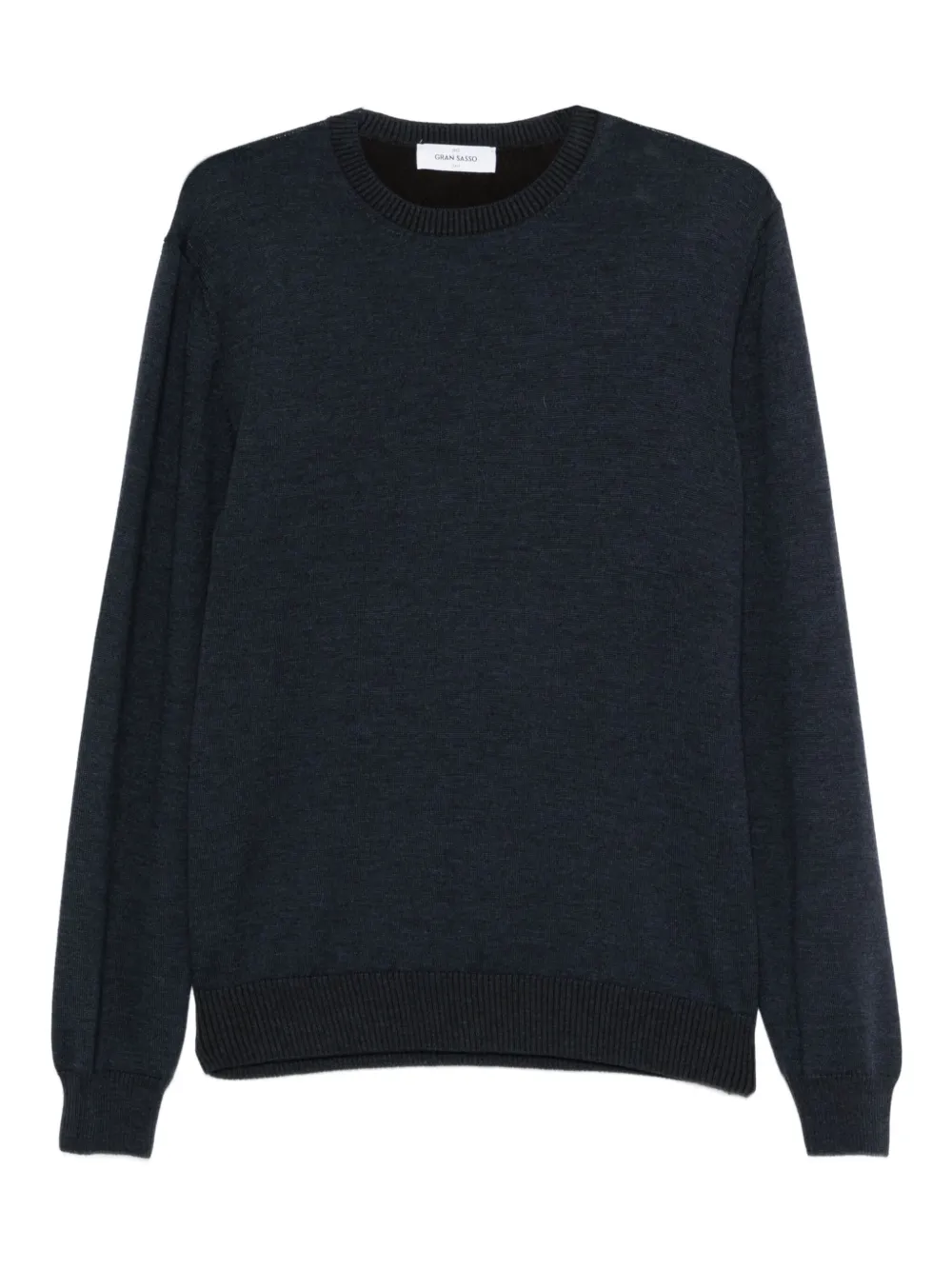 Gran Sasso suéter de lana con cuello redondo | azul | Image 1