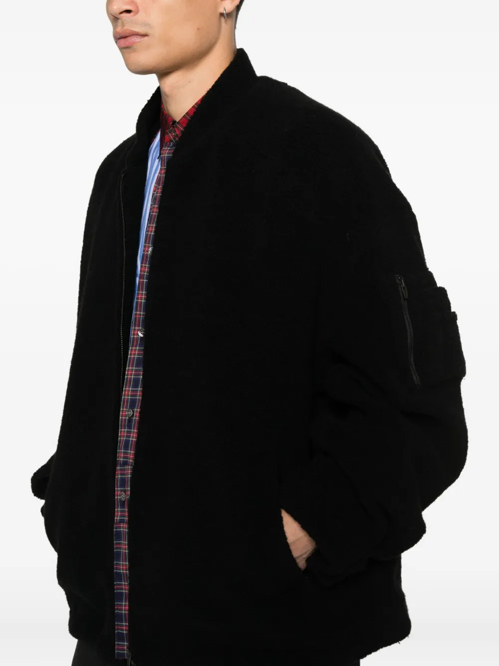 Juun.J Jack met rits Zwart