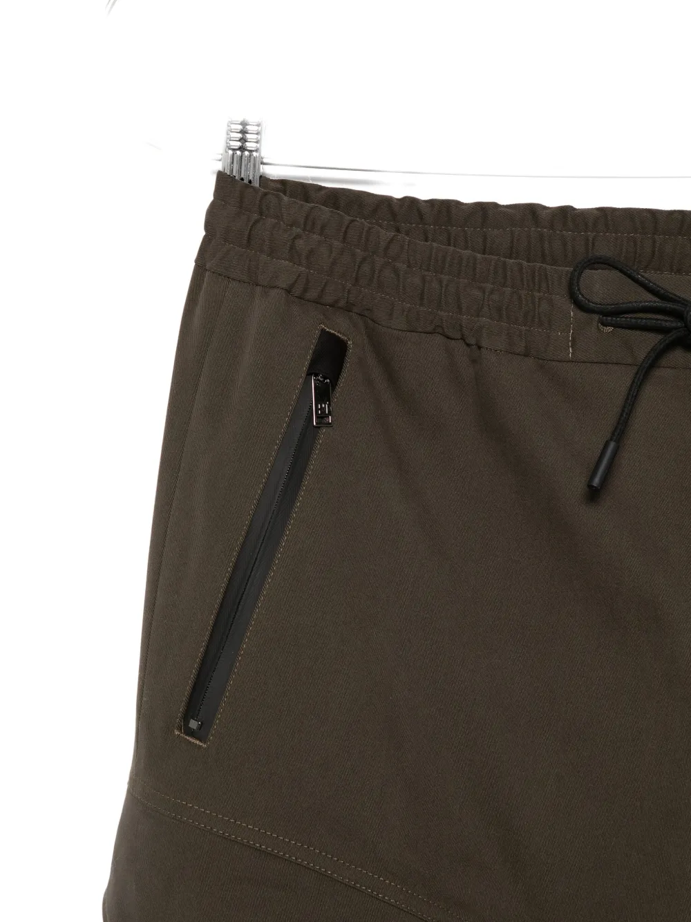 Pt Torino Elastic-waist Trousers In Green