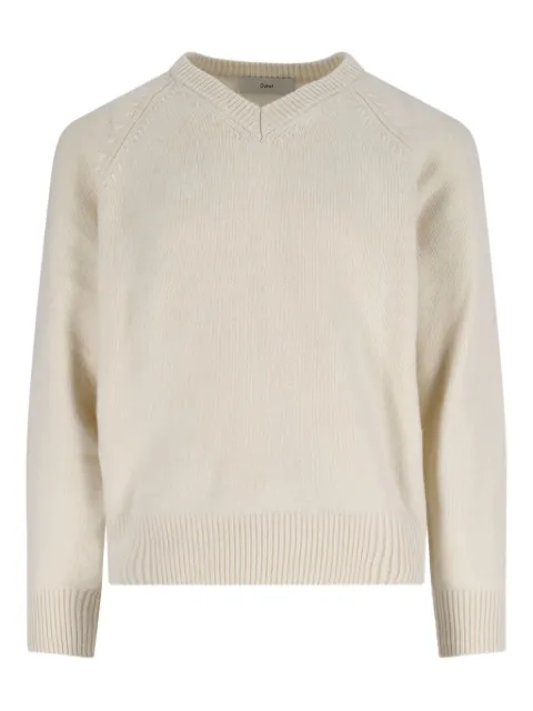DUNST v-neck wool sweater