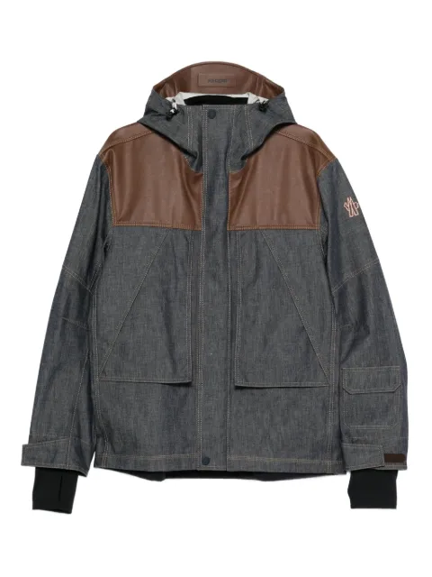 Moncler Grenoble panelled hooded jacket