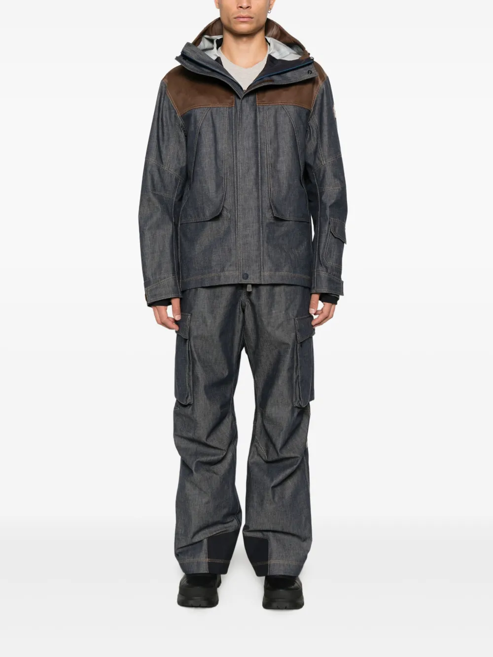 Moncler Grenoble panelled hooded jacket | Hooded Jackets | Image 2