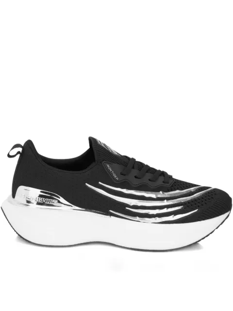 Plein Sport tiger scratch iron tiger trainers
