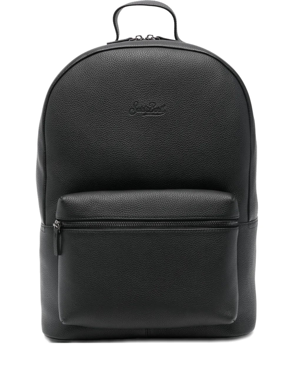 MC2 Saint Barth mochila de piel con cierre | negro | Image 1