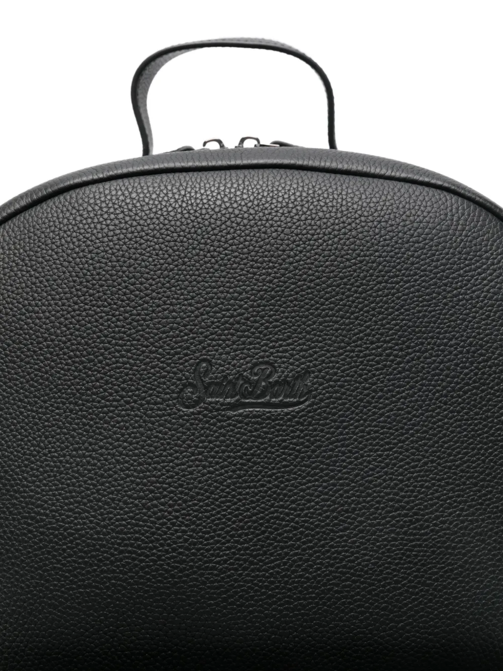 MC2 Saint Barth Leren rugzak Zwart