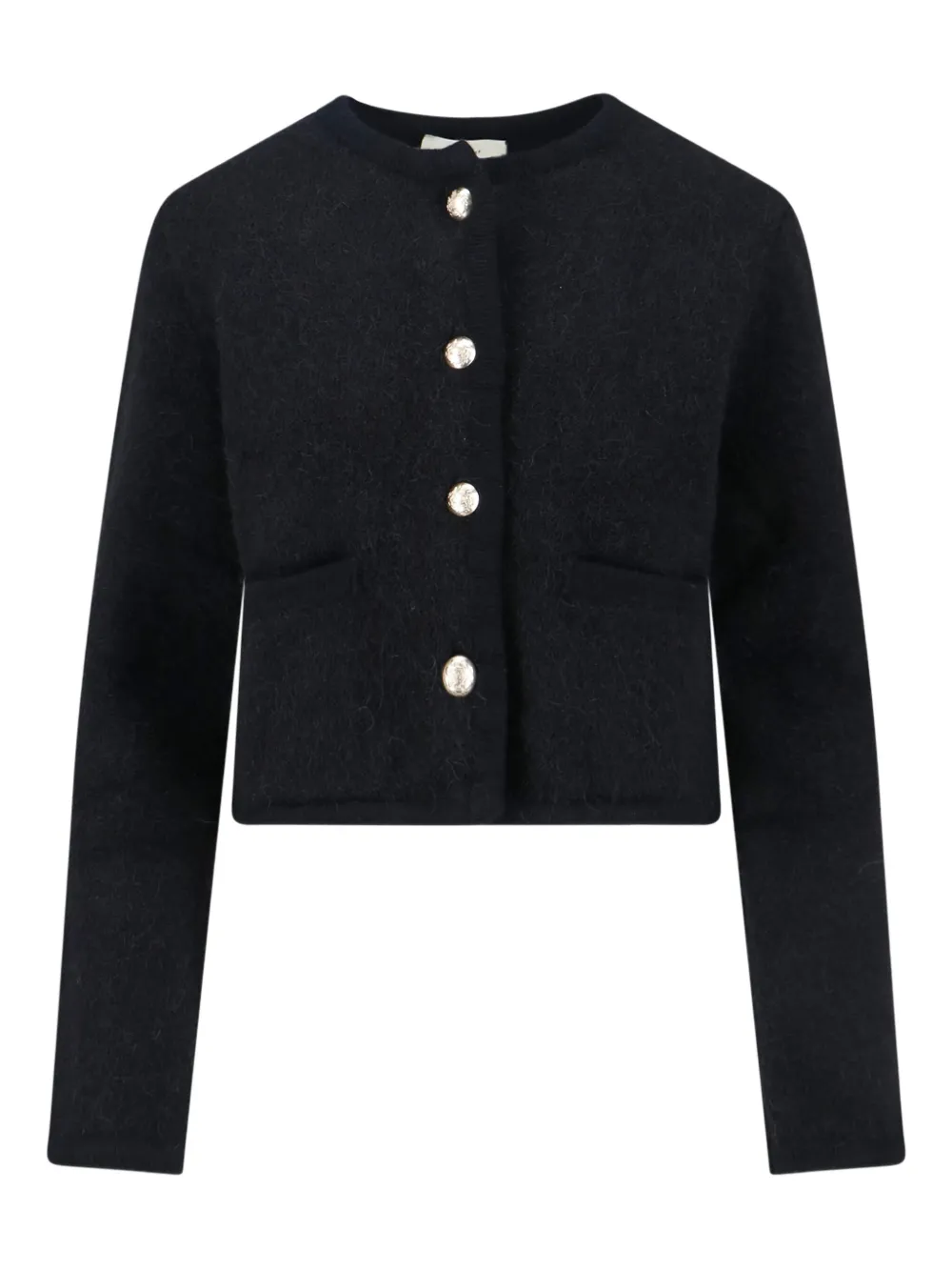 DUNST button cardigan | Black | Image 1