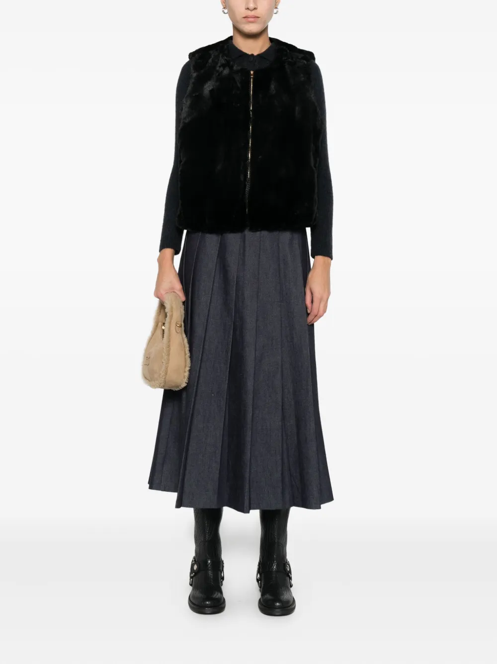 Forte Forte chaleco de pelo artificial | Chalecos | Image 2