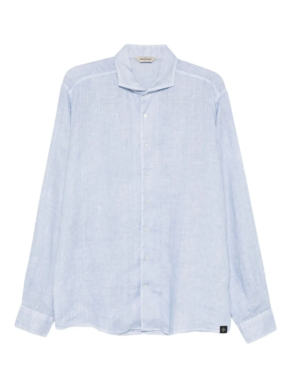 Gran Sasso camisa manga larga con botones | azul | Image 1
