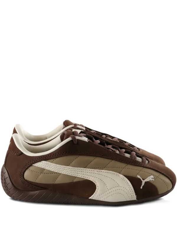 PUMA Speedcat Plus キルティング スニーカー | ブラウン | FARFETCH JP