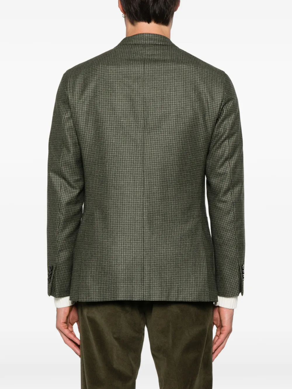 Boglioli Geruit jack Groen