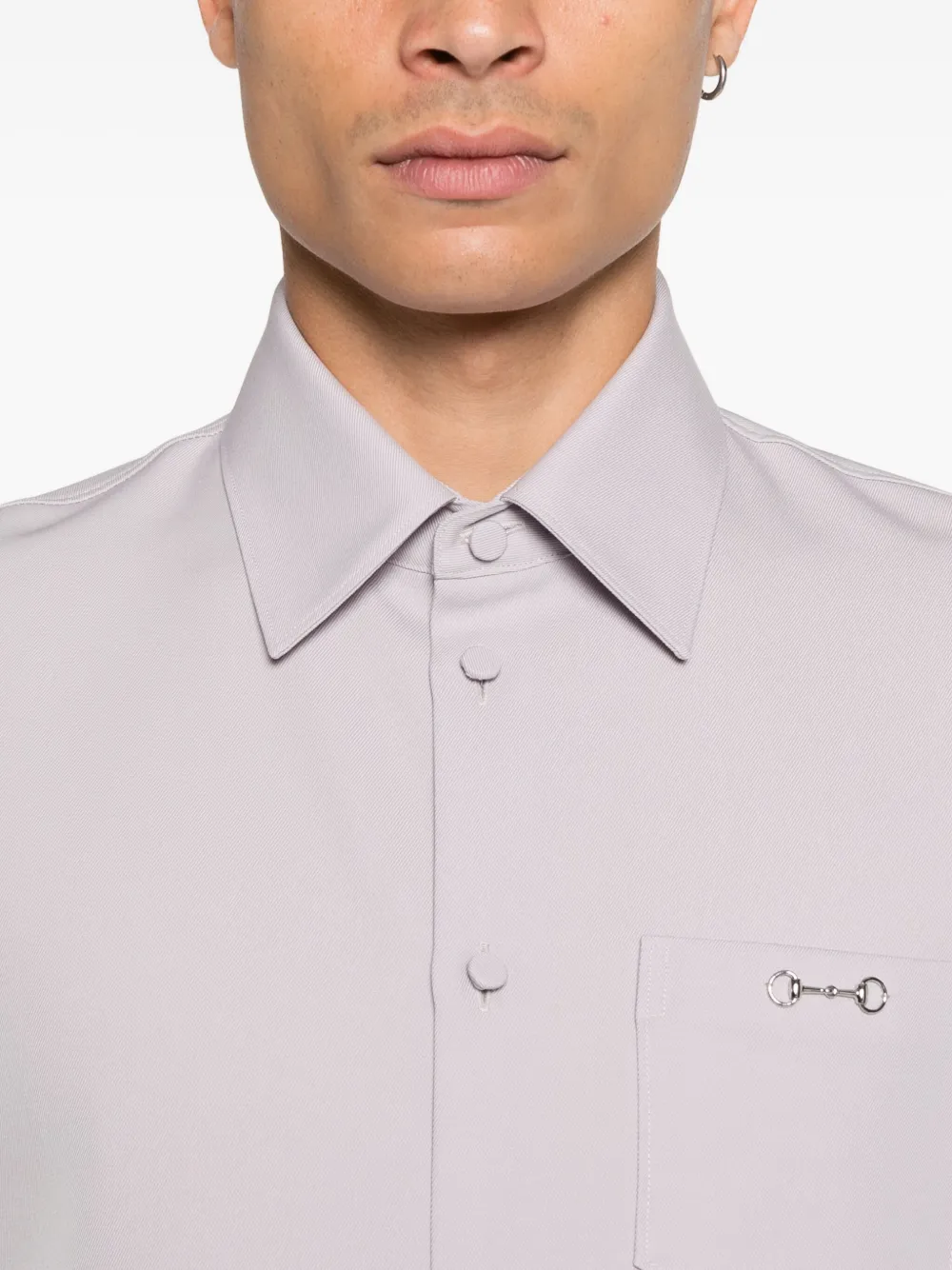 Gucci Button-down overhemd Paars