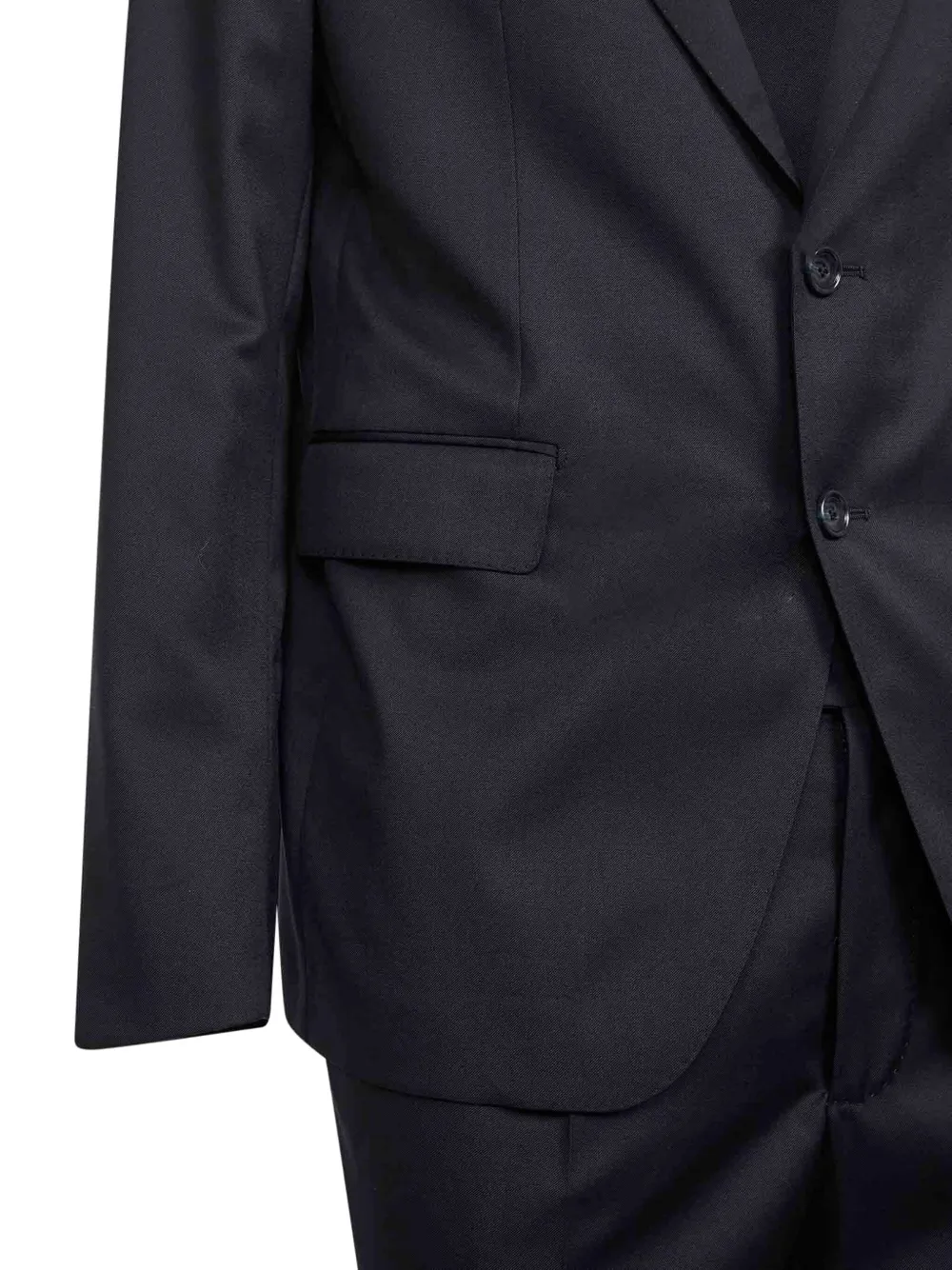 Tagliatore Pak met enkele rij knopen Zwart