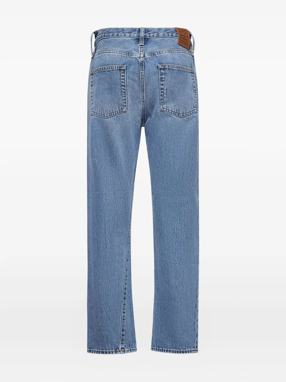 Totême Twisted-seam Jeans In Blue
