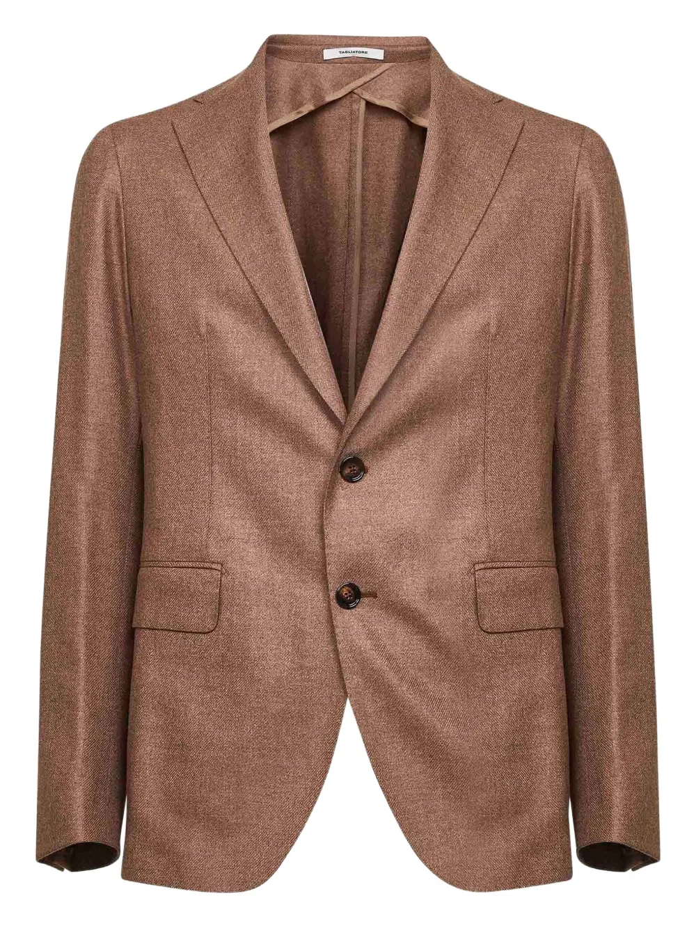 Tagliatore single-breasted blazer | Brown | Image 1