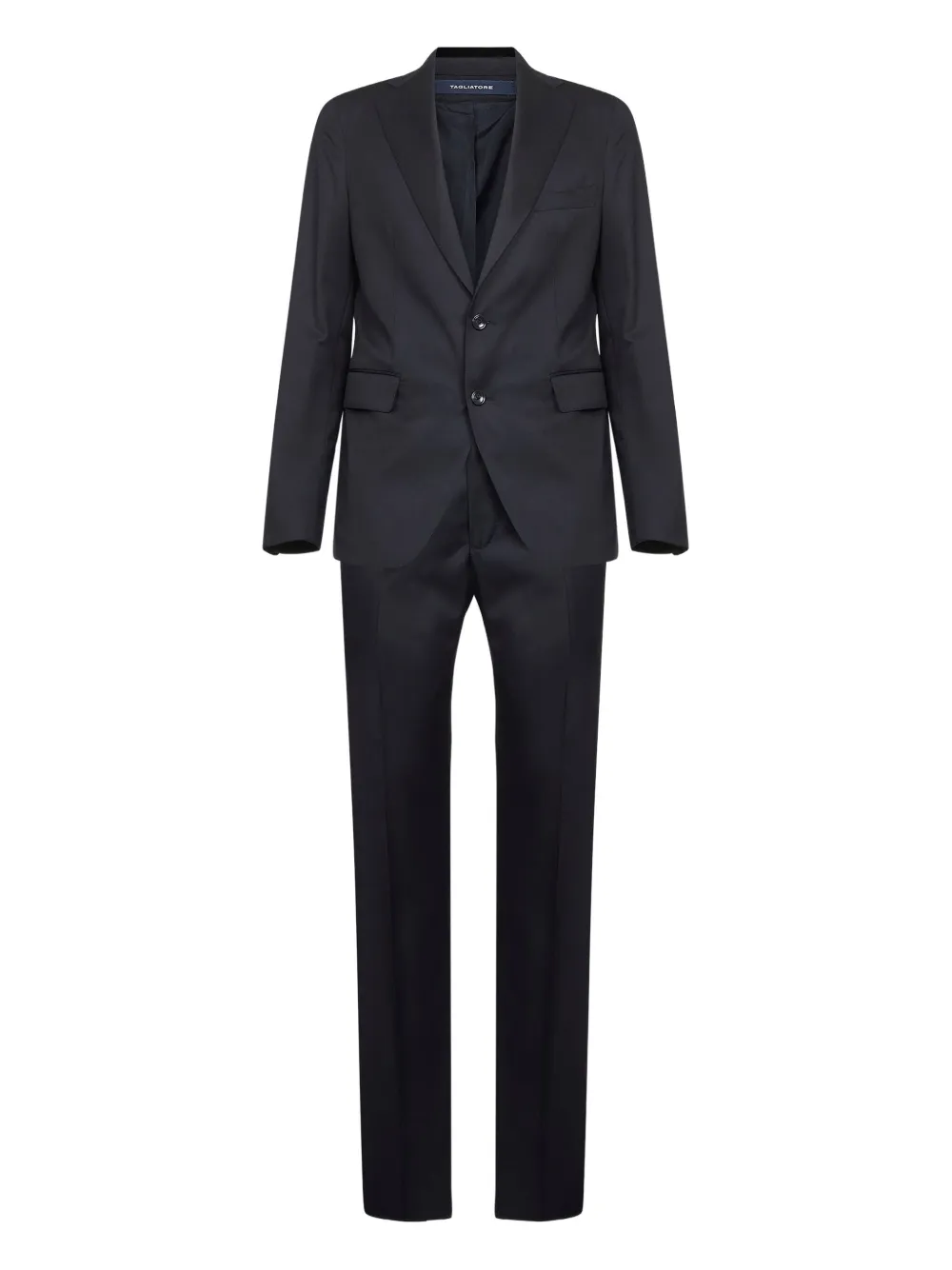 Tagliatore single-breasted suit | Black | Image 1