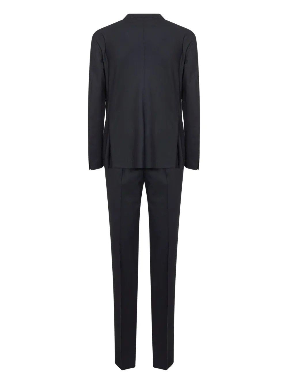 Tagliatore Pak met dubbele rij knopen en puntige revers Blauw