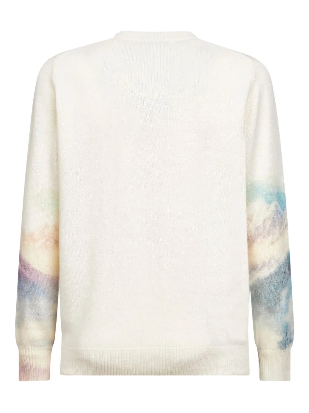 MC2 Saint Barth jacquard-embroidered sweater - Beige