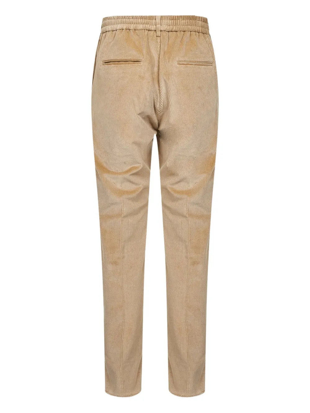 Tagliatore elasticated drawstring-waist trousers - Beige