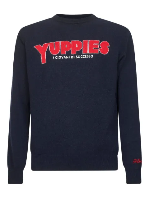 MC2 Saint Barth jacquard-lettering sweater