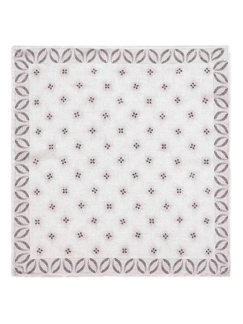 Brunello Cucinelli double-sided silk pocket square