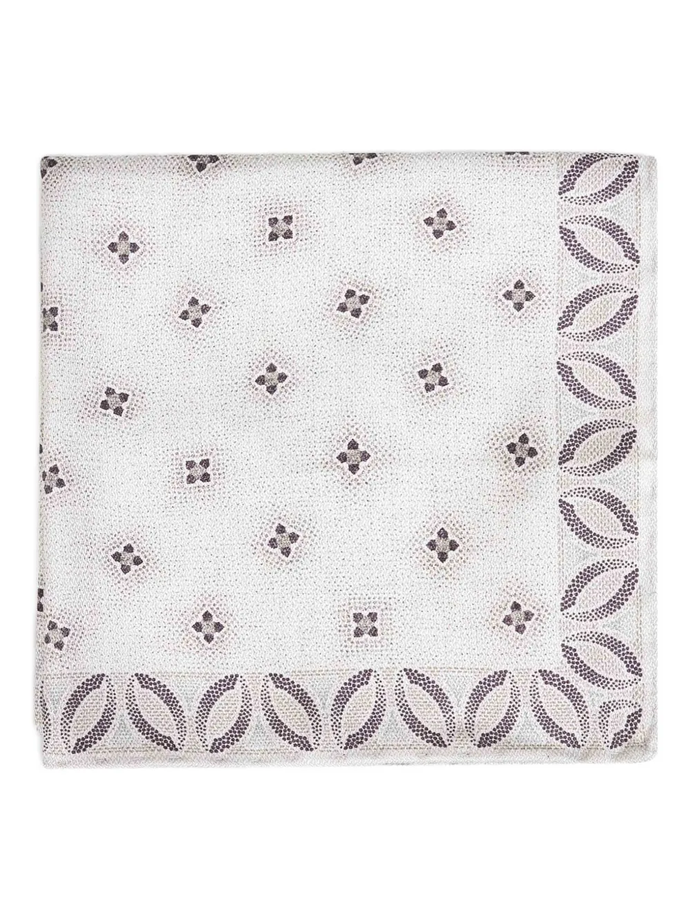 Brunello Cucinelli double-sided silk pocket square | Image 2