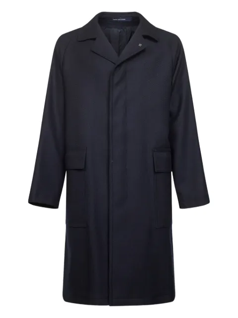 Tagliatore flap-pocket coat