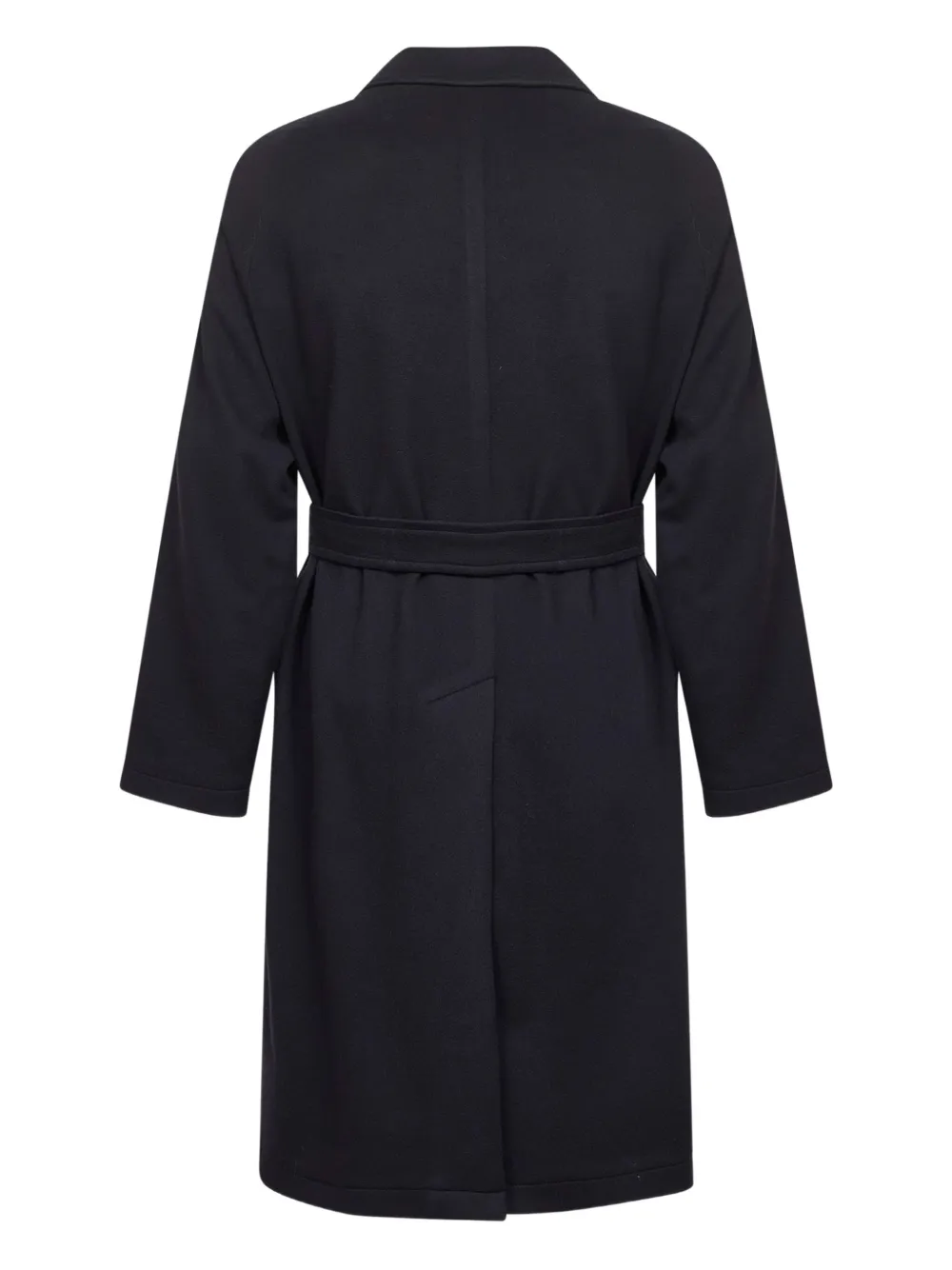 Tagliatore lapel belted coat | Single Breasted Coats | Image 2