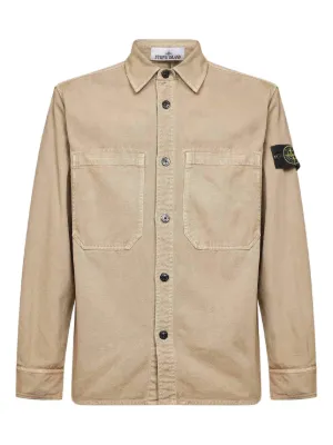 Stone Island コーデュロイ シャツ | ブラウン | FARFETCH JP