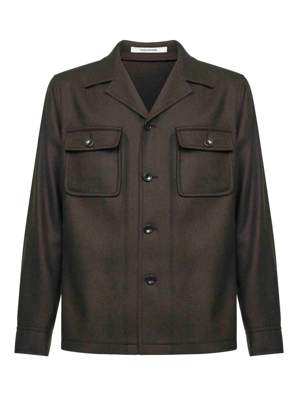 Tagliatore chest-pocket shirt - Marrone