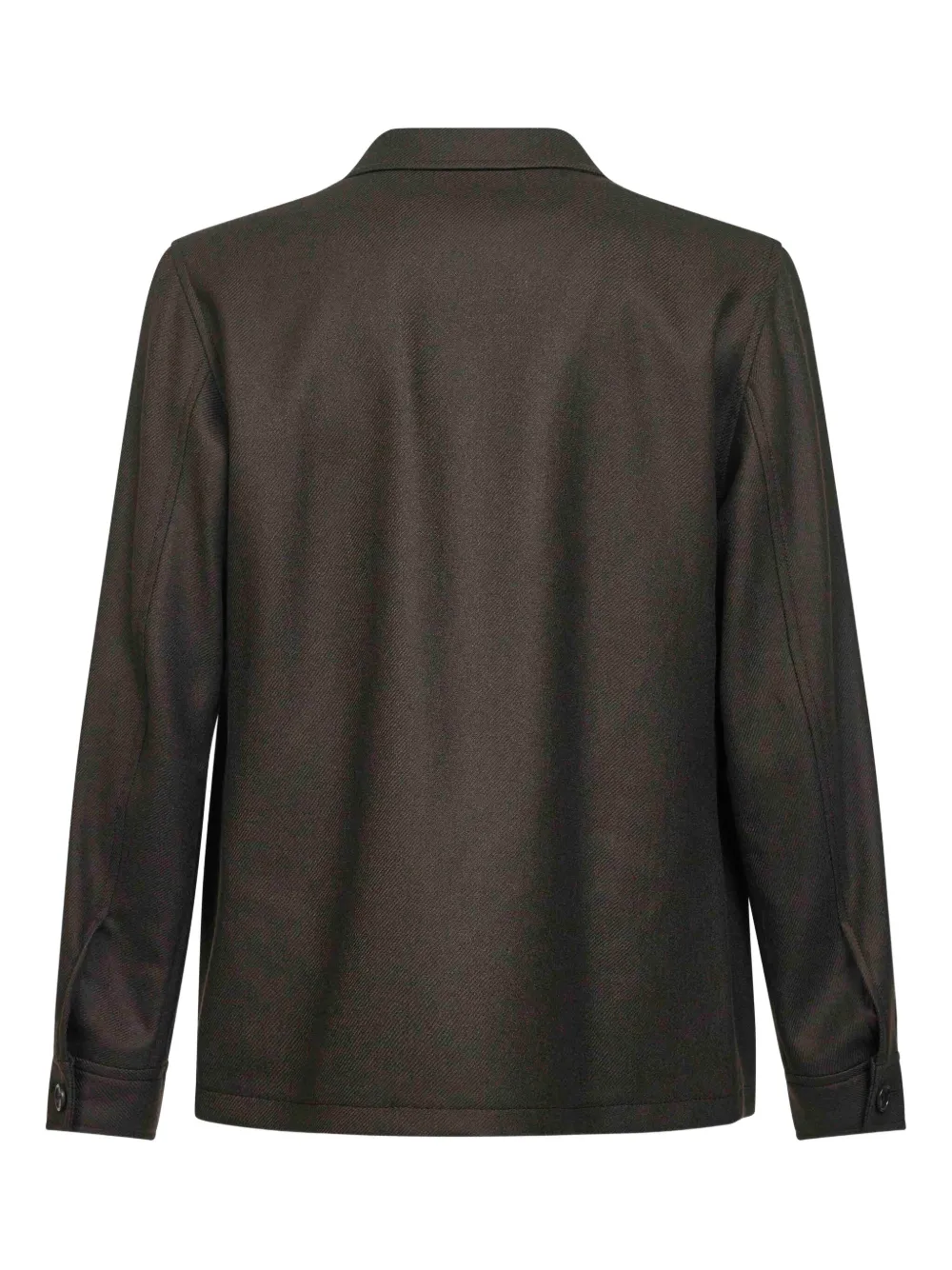Tagliatore chest-pocket shirt - Bruin