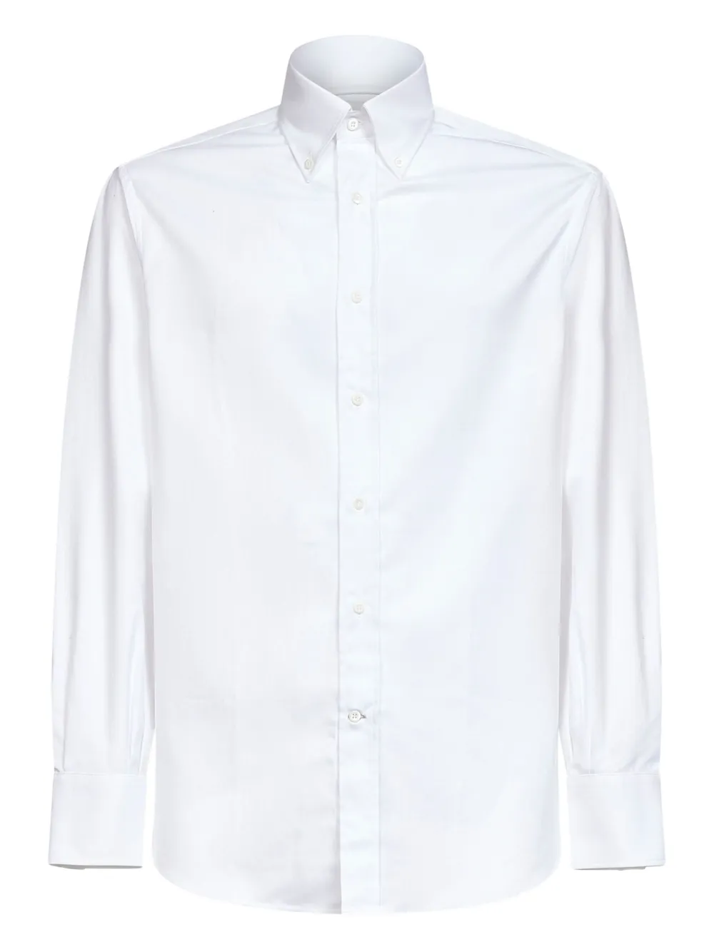 Brunello Cucinelli button-down long-sleeve shirt | White | Image 1