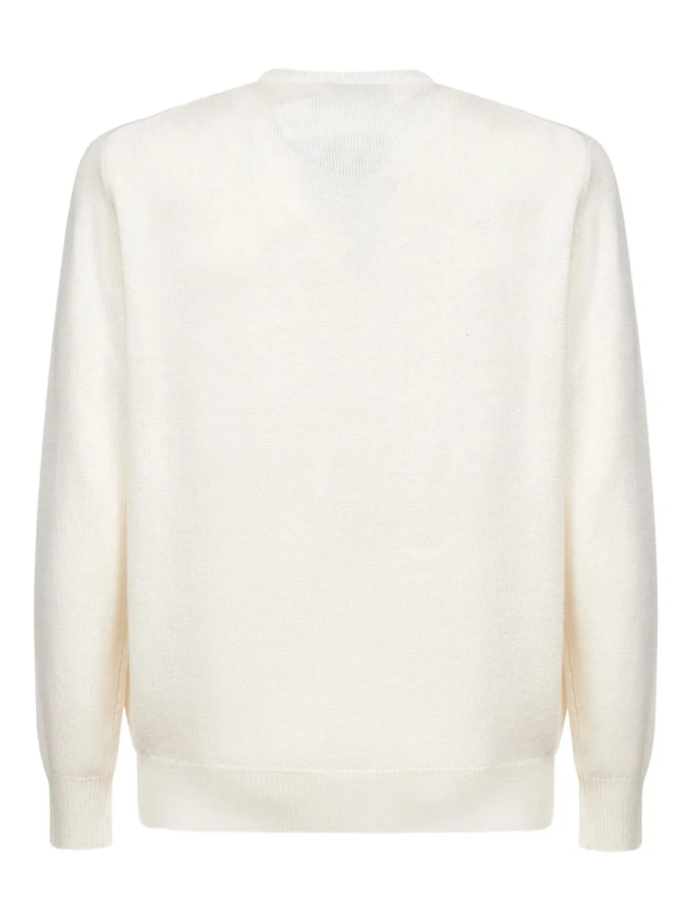 MC2 Saint Barth print-graphic embroidered-Cortina sweatshirt - Beige