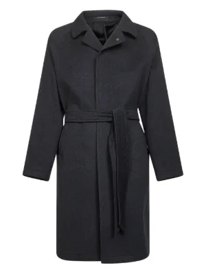 Jacquemus Citta Belted Coat | Grey | FARFETCH