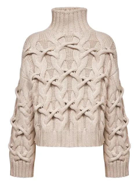 Brunello Cucinelli cable-knit sweater